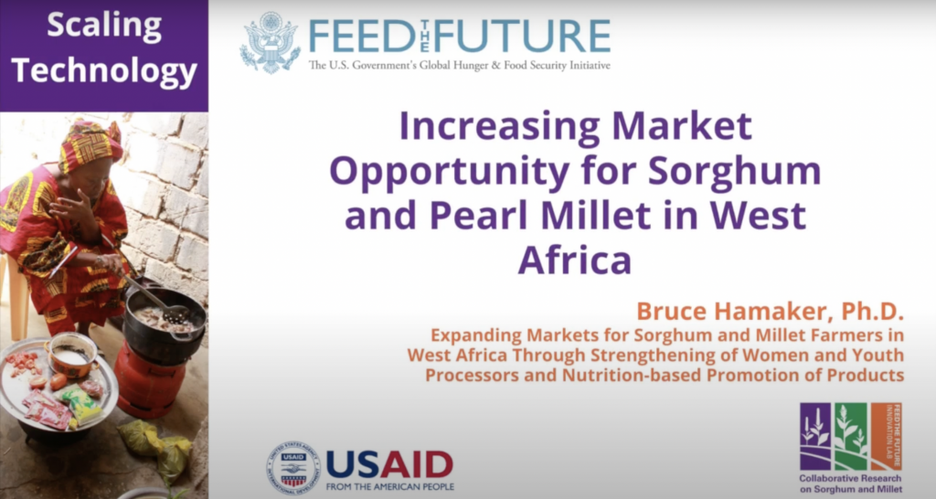 Increasing Market Opportunity for and Pearl Millet in West